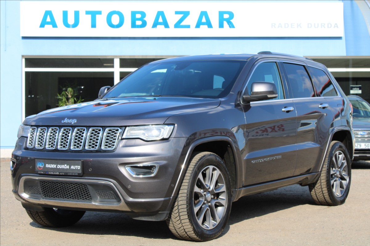 Jeep Grand Cherokee 3,6 V6 ČR,A/T,4x4,OVERLAND