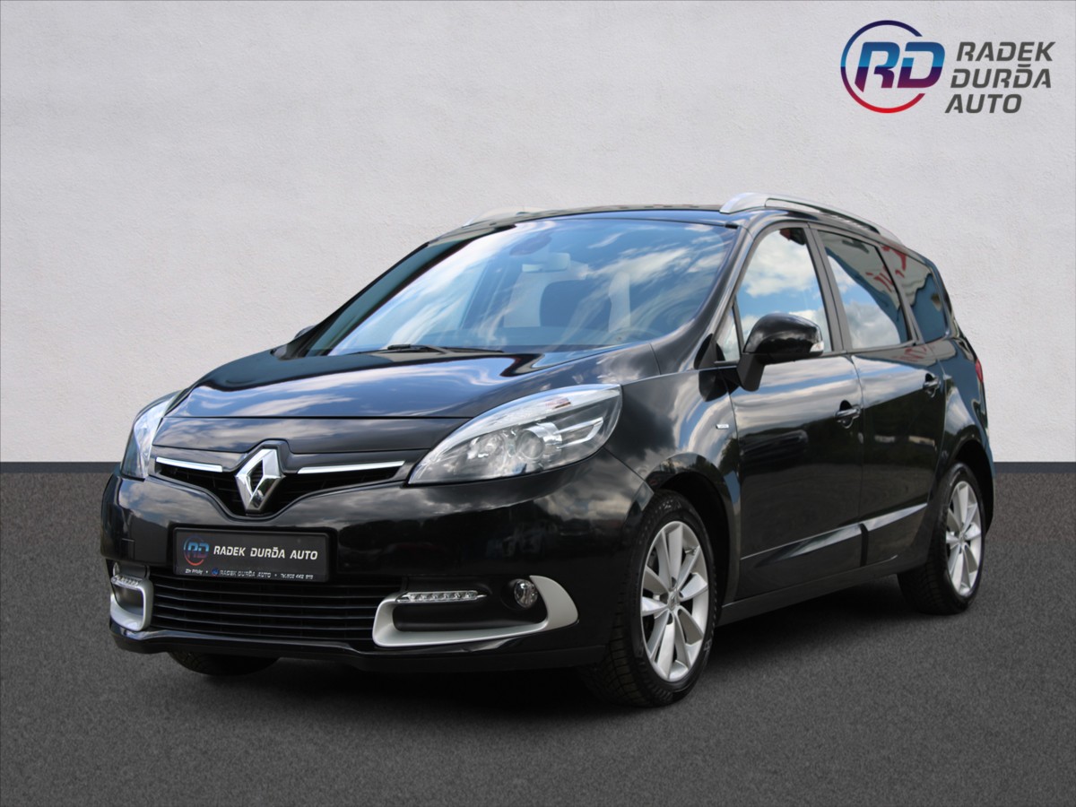 Renault Grand Scénic 1,6 dCi ČR,1.MAJ,7.MÍST,DPH