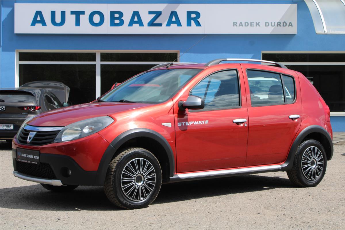 Dacia Sandero 1,5 dCi ČR,1.MAJITEL,STEPWAY
