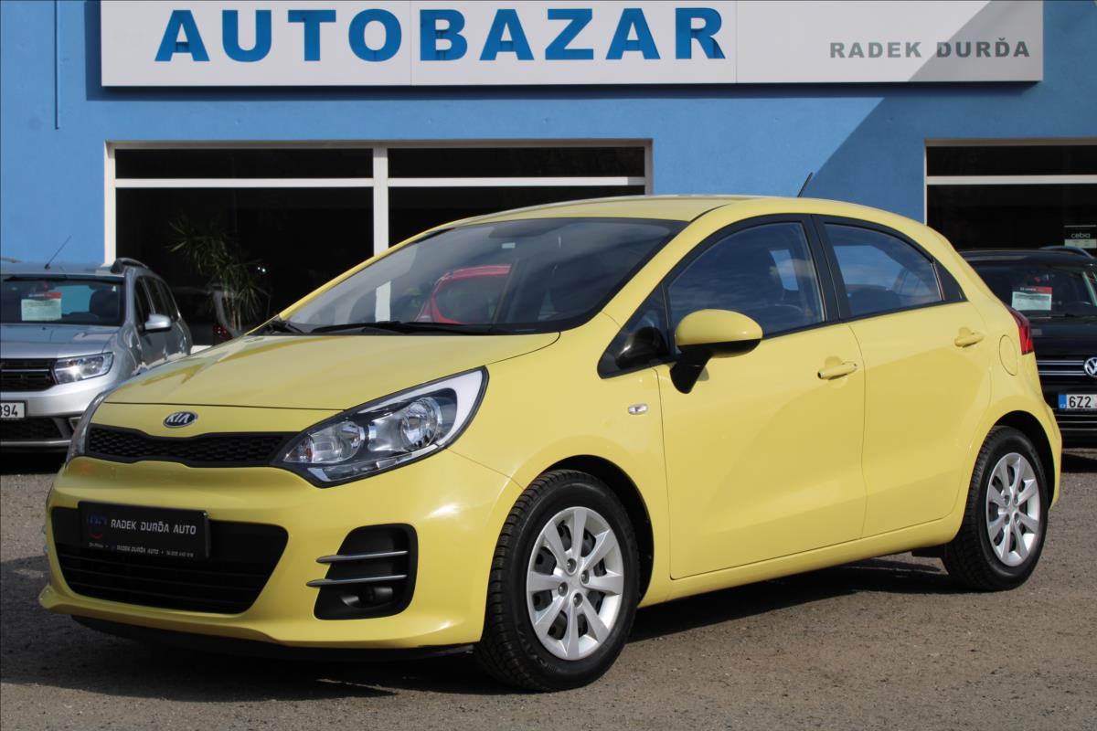 Kia Rio 1,3 CVVT NOVÉ V ČR,1.MAJITEL