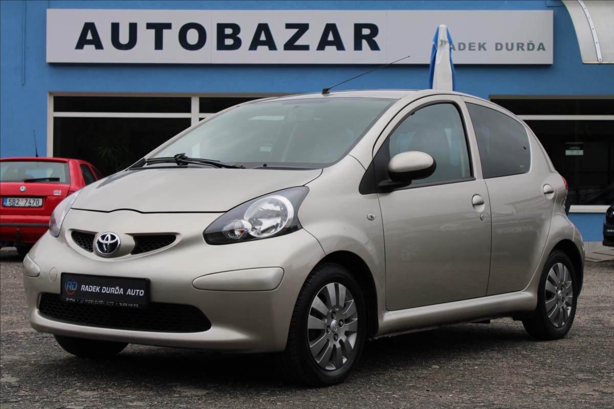 Toyota Aygo 1,0 VVT-i ČR,1MAJ,KLIMATIZACE
