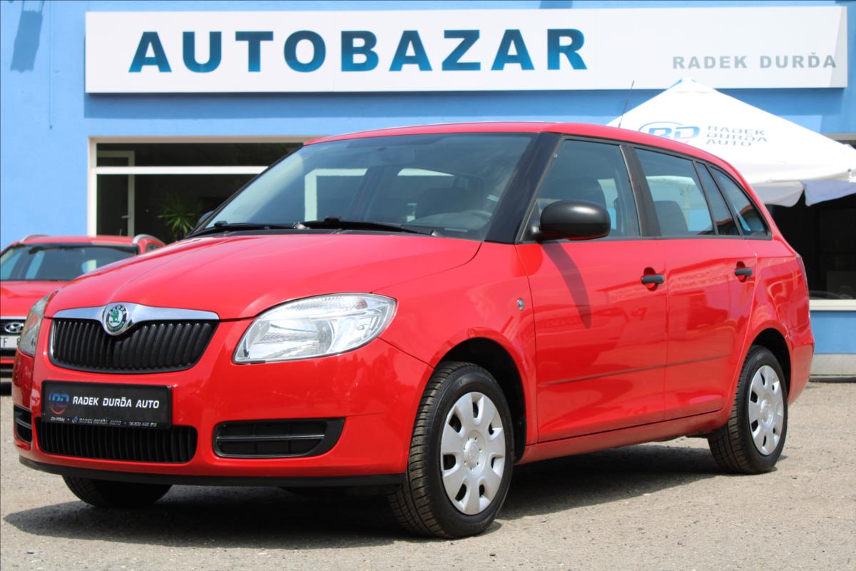 Škoda Fabia 1,4 16V ČR,KLIMATIZACE,87TKM