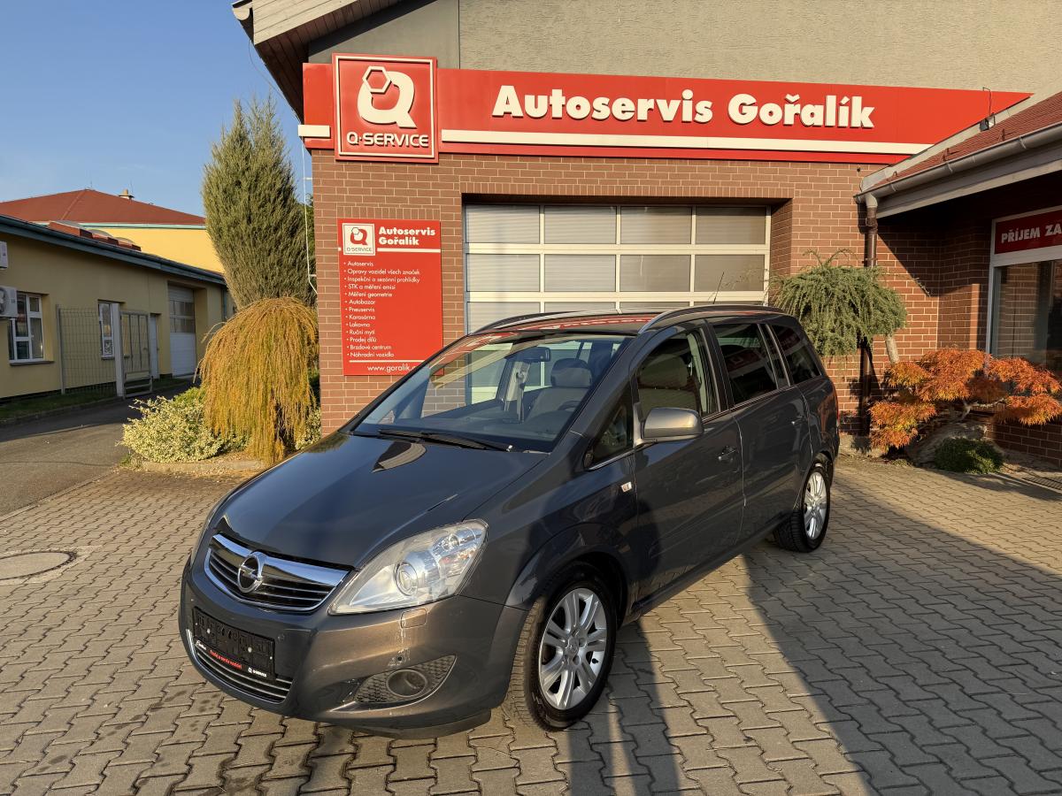 Opel Zafira 1,8-VYHŘ. SED.-TAŽNÉ-TEMPOMAT