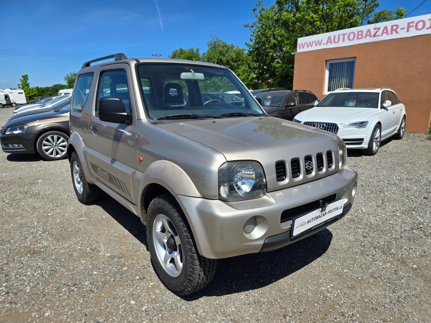 Suzuki Jimny 1.3 60KW 4x4 tažné,nová STK
