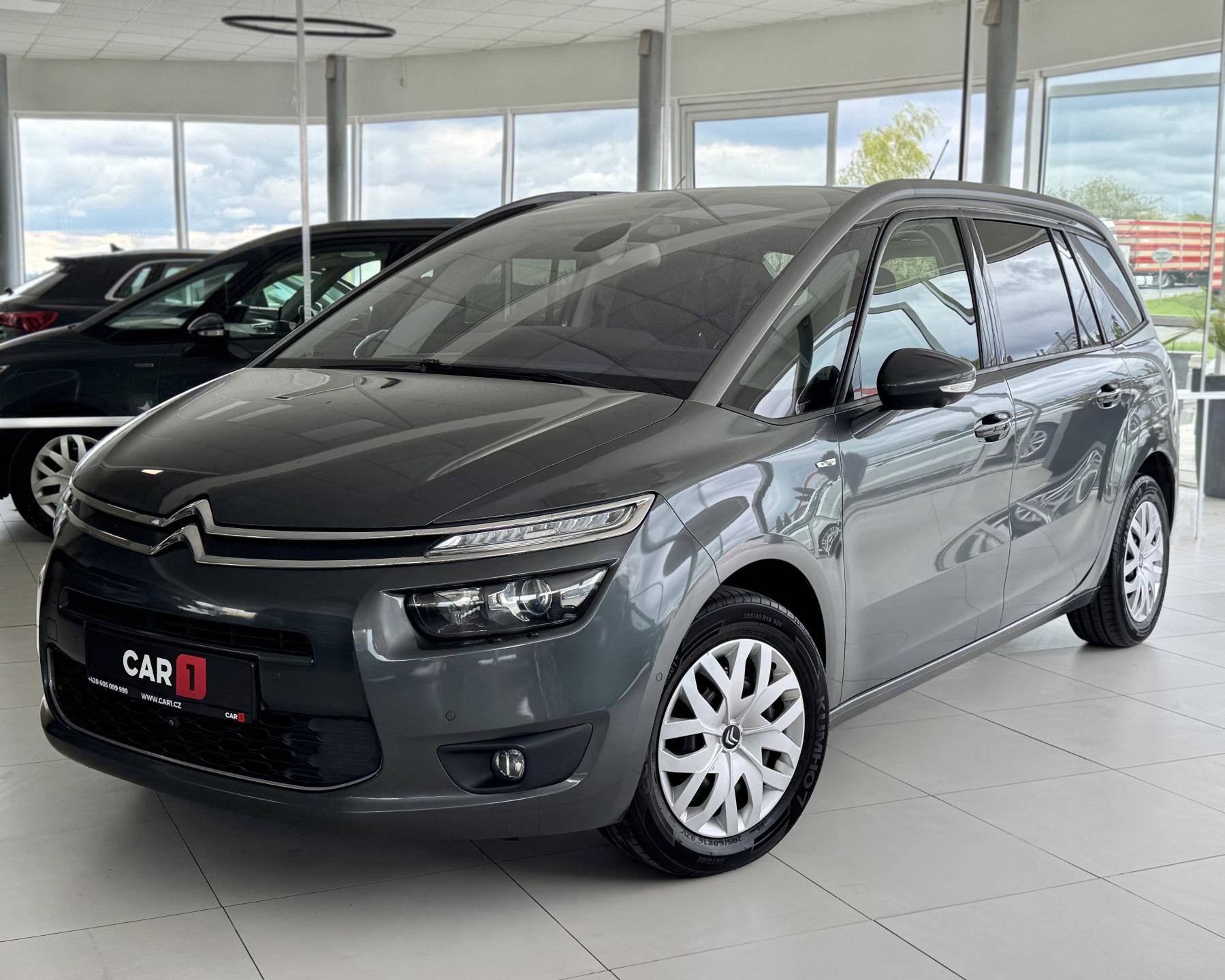 Citroën Grand C4 Picasso 2,0HDi AUT*Masáže*7míst*Tažné