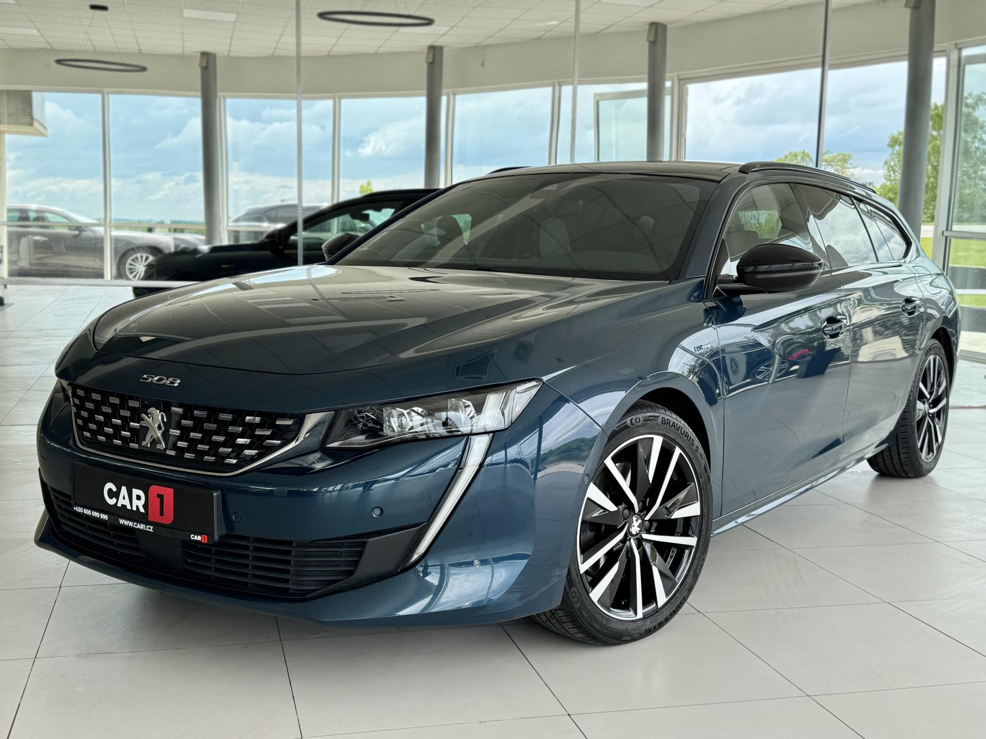 Peugeot 508 Hybdrid 225*AT8*GT*MAX.VÝBAVA!