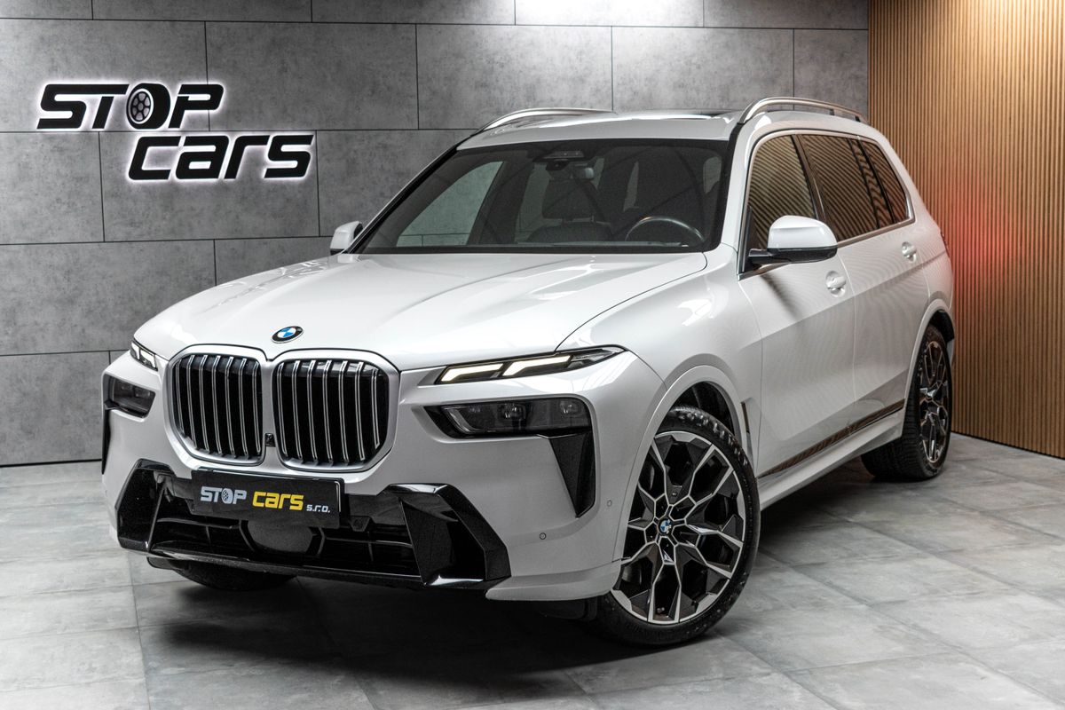BMW X7 xD 40d ///M*TAŽNÉ*7.MÍST*ČR 1M