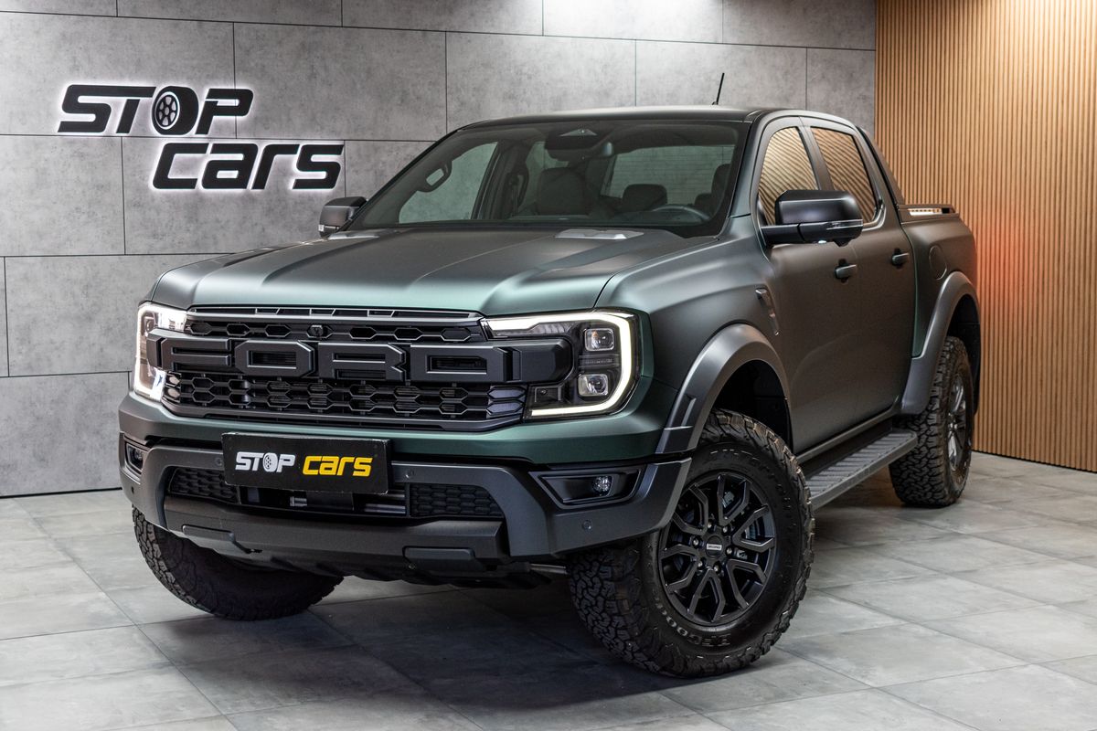 Ford Ranger V6 RAPTOR 4x4*TAŽNÉ*ZÁRUKA*ČR