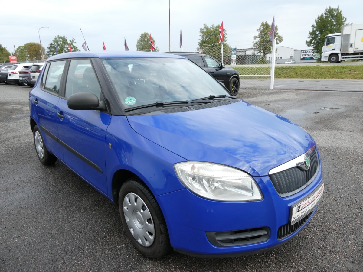 Škoda Fabia 1,2 HTP 1.MAJITEL, klimatizace