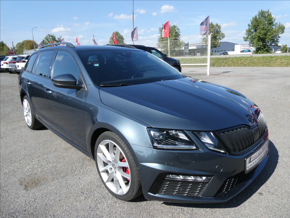 Škoda Octavia 2,0 TDi 135kW RS DSG, serviska