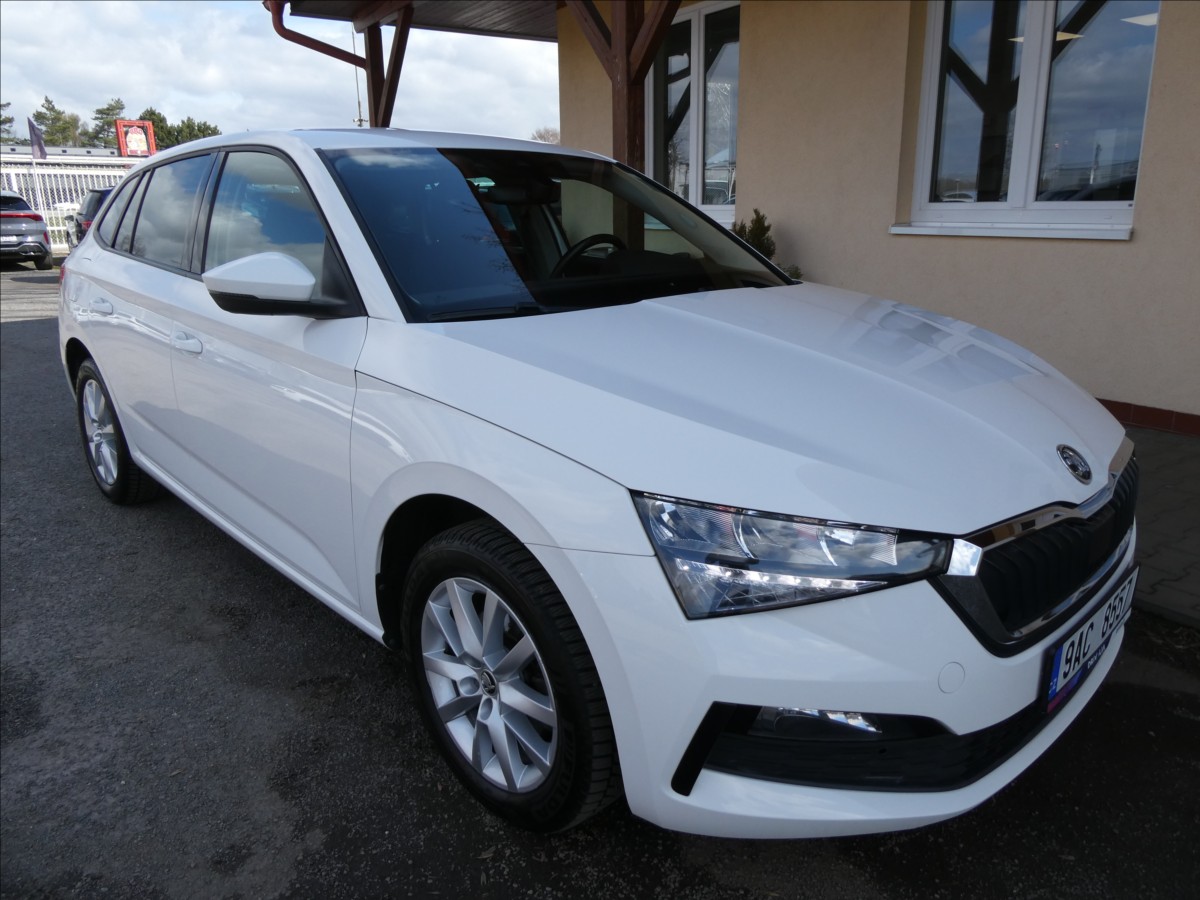 Škoda Scala 1,0 TSi 81kW DPH, koupeno v ČR
