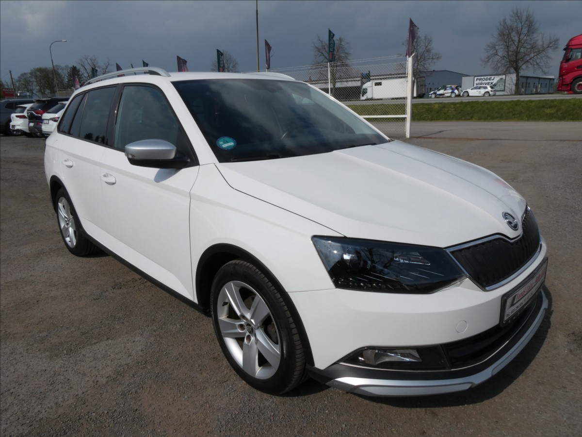 Škoda Fabia 1,2 TSi SCOUT 2x kola,1.majite