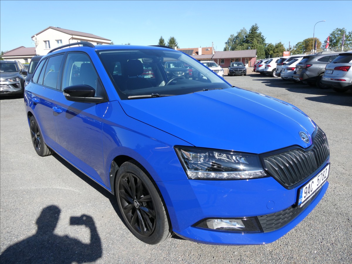 Škoda Fabia 1,0 TSi 70kW BLACK,2x kola,ČR