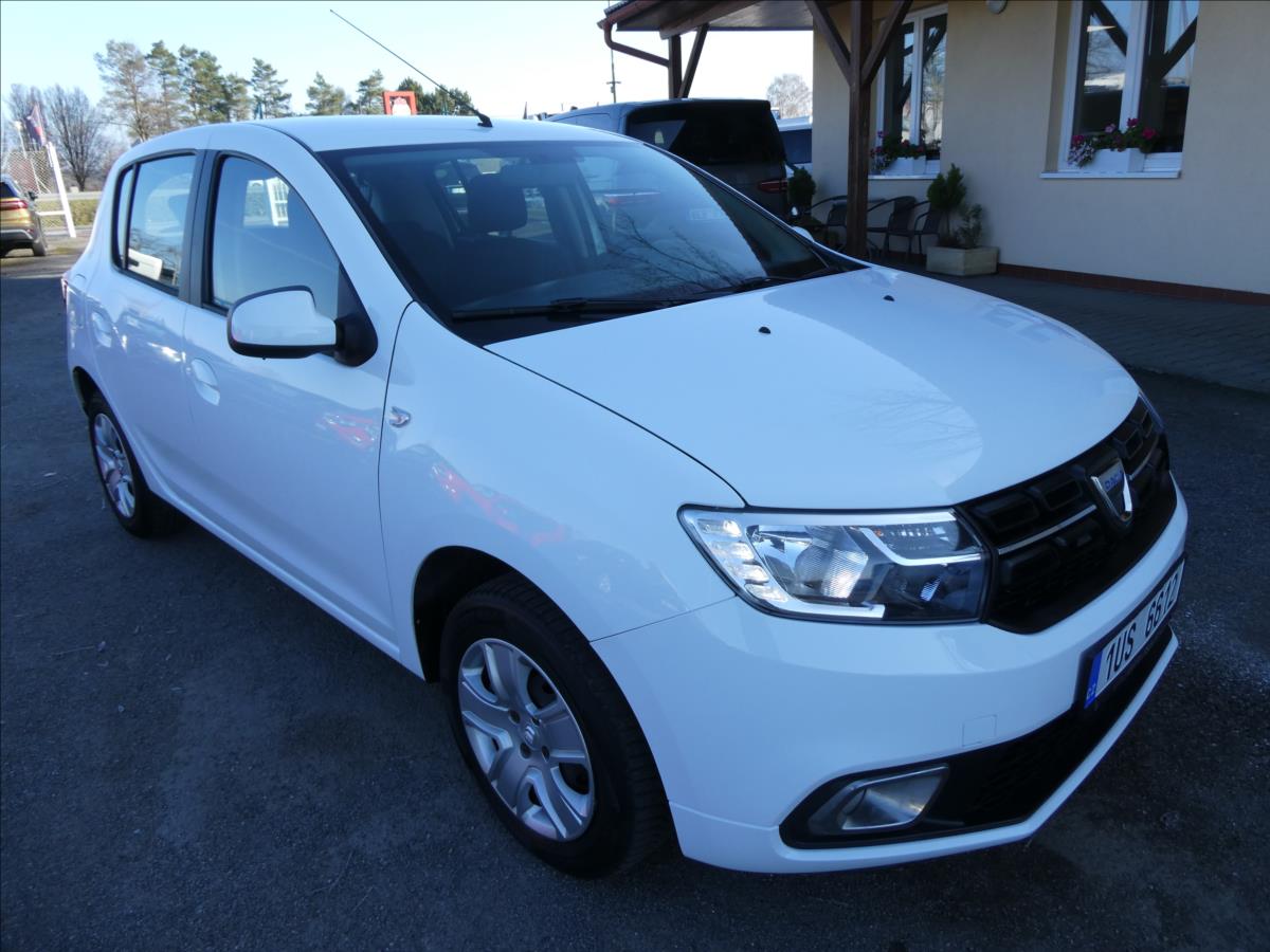 Dacia Sandero 1,0 SCe 1.majitel, klima, ČR