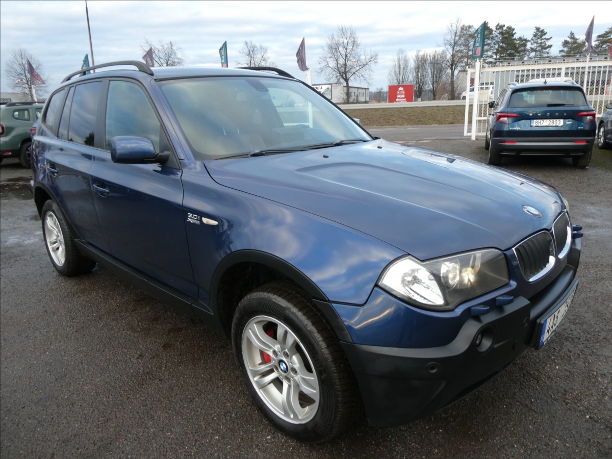 BMW X3 3,0 V6 170kW xDrive,serviska,Č