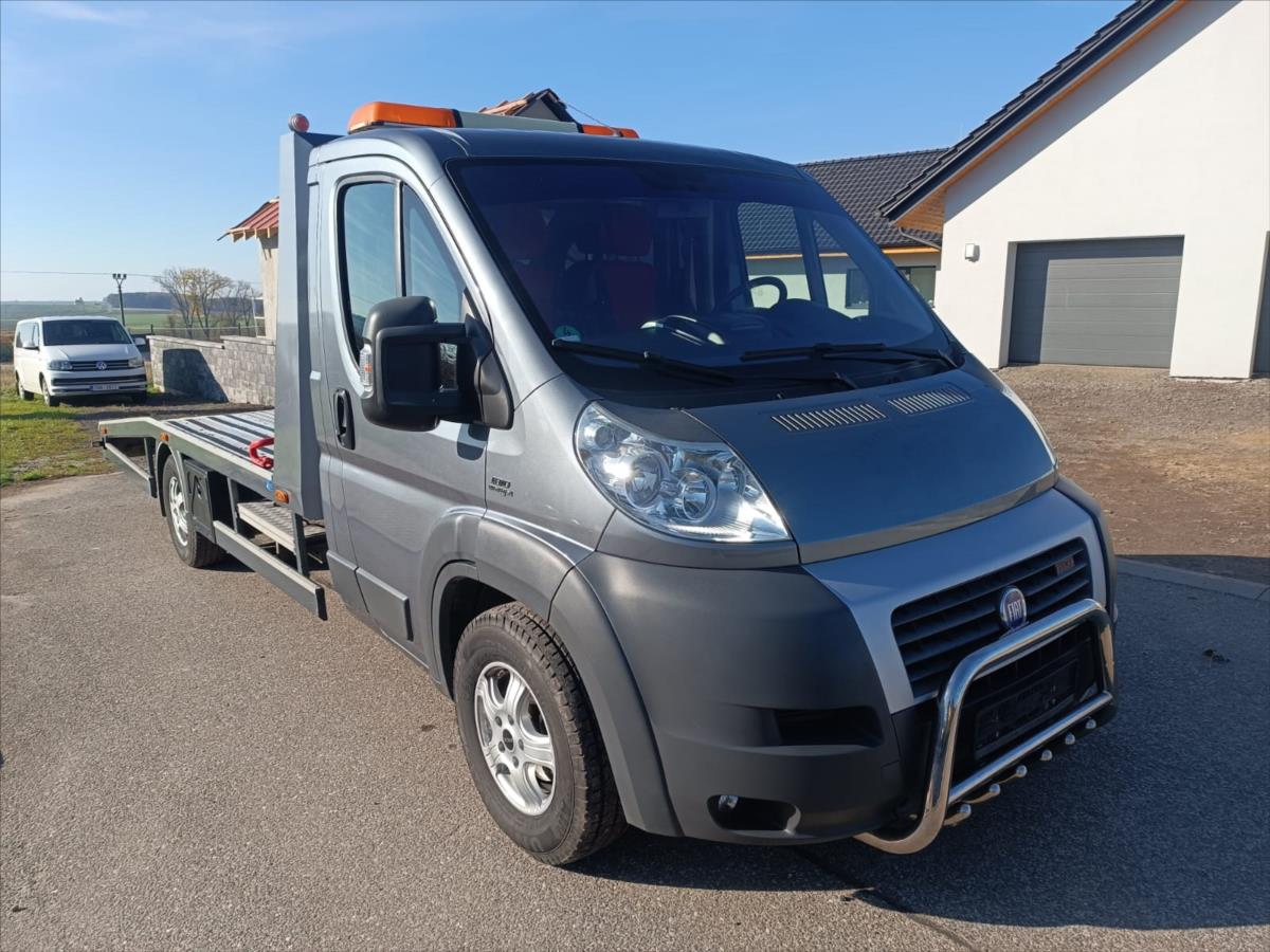 Fiat Ducato 3,0 JTD 130kW,odtah,měchy,navi