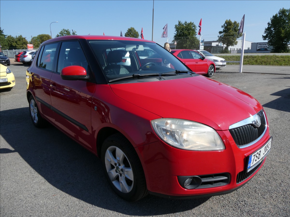 Škoda Fabia 1,2 HTP 2x kola, koupeno v ČR