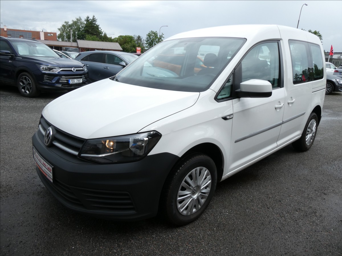 Volkswagen Caddy 2,0 TDi 1.majitel,závěs,tempom