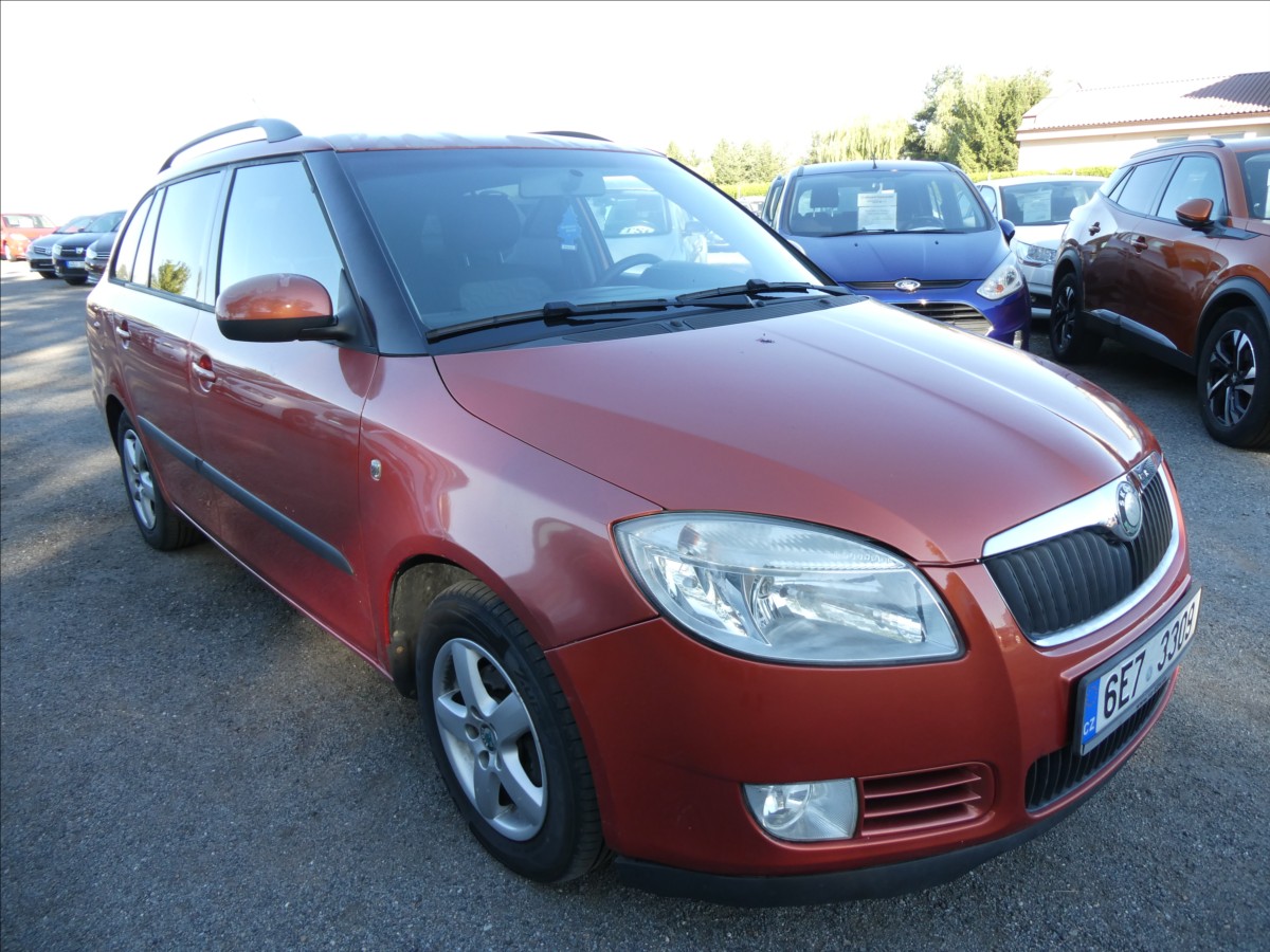 Škoda Fabia 1,4 TDi 59kW klima, závěs