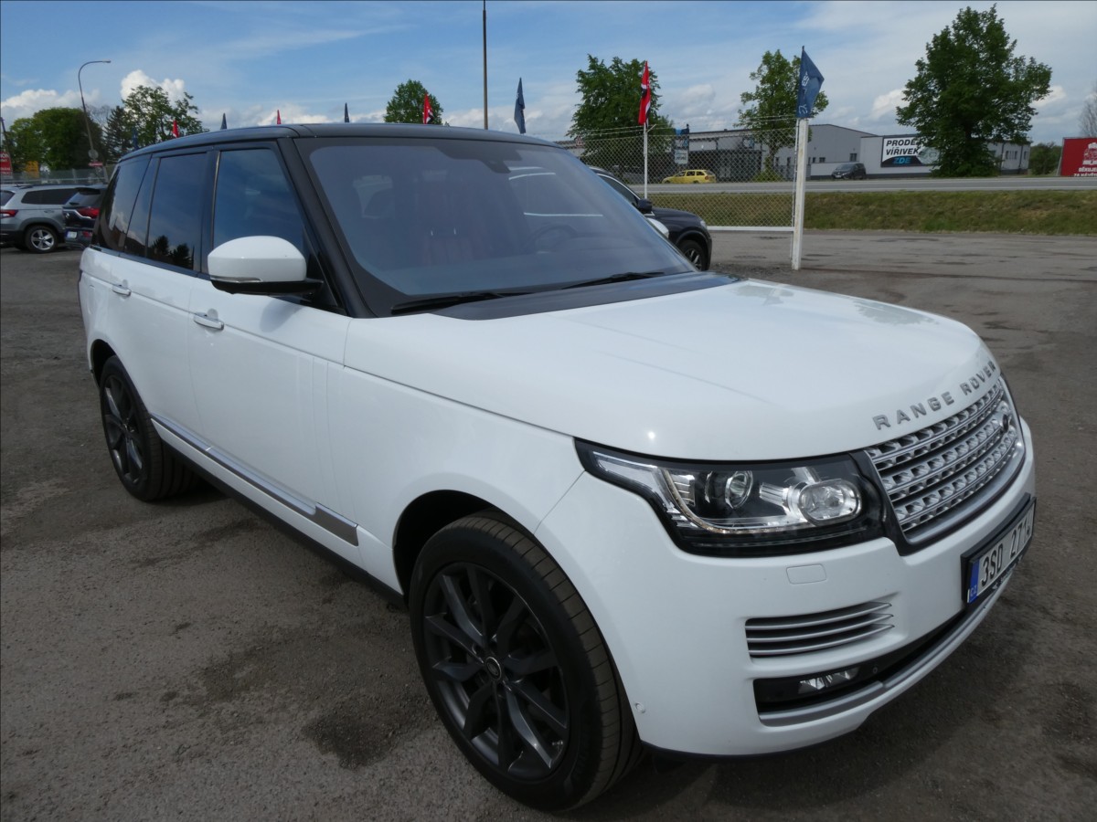 Land Rover Range Rover 4,4 TDV8 Vogue Auto,ČR,2x kola