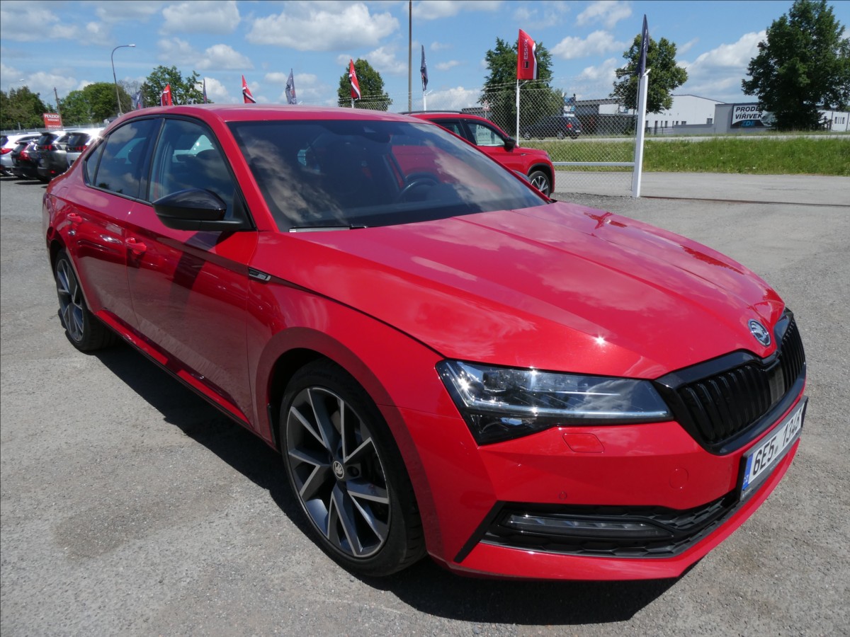 Škoda Superb 2,0 TSi SPORTLINE,1maj.,webast