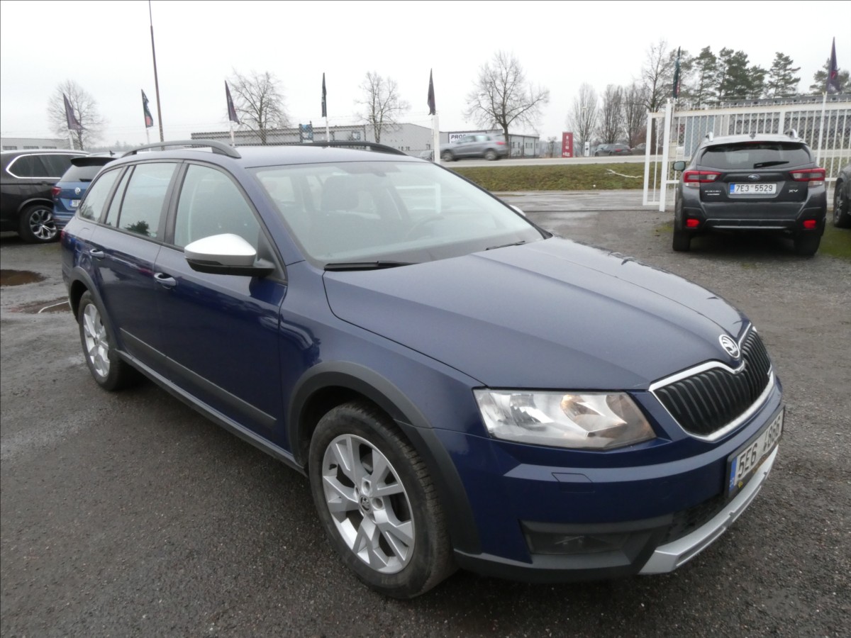 Škoda Octavia 2,0 TDi SCOUT,4x4,2x kola,DPH