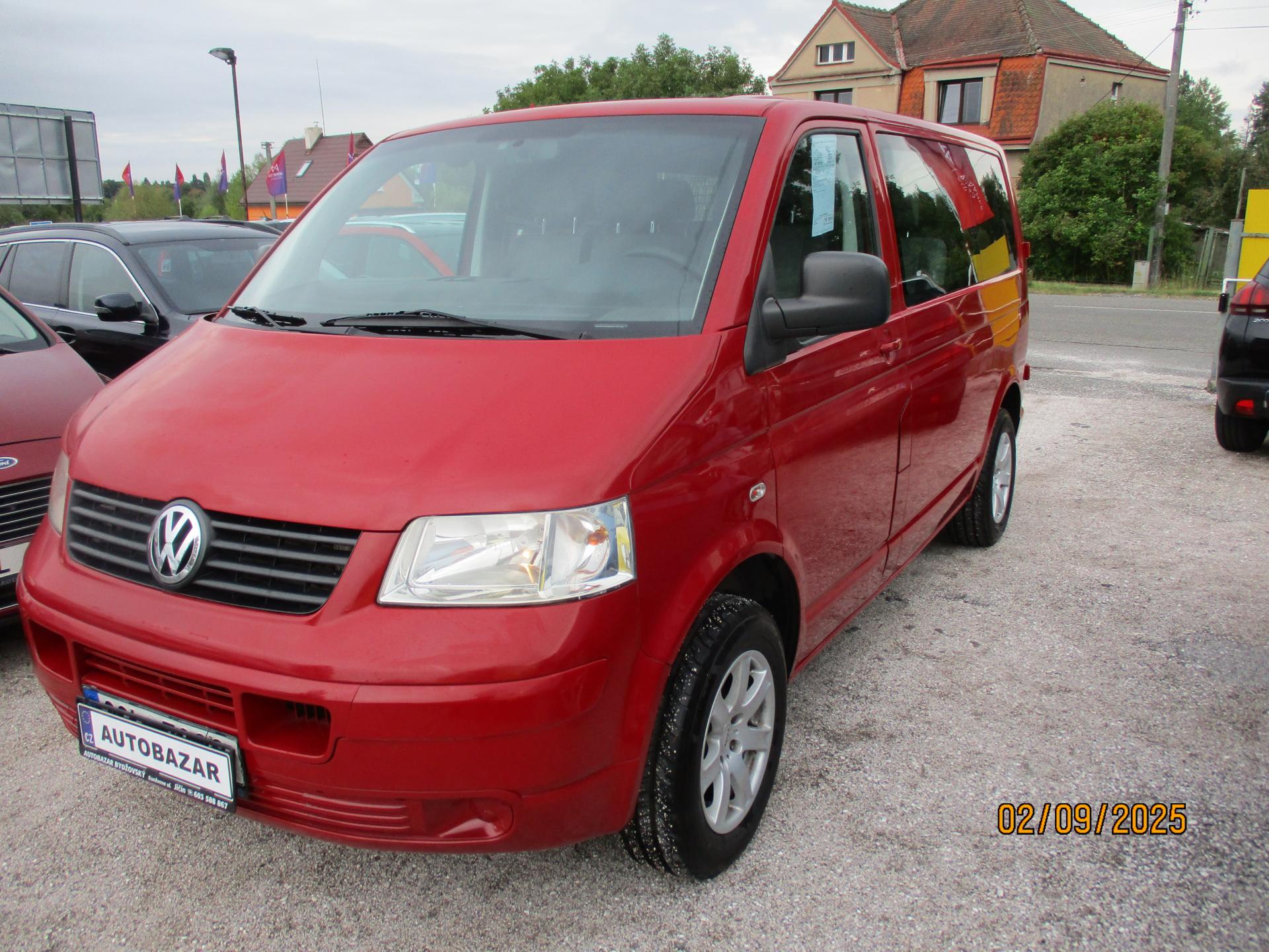 Volkswagen Transporter 2,5 TDi servis doložen
