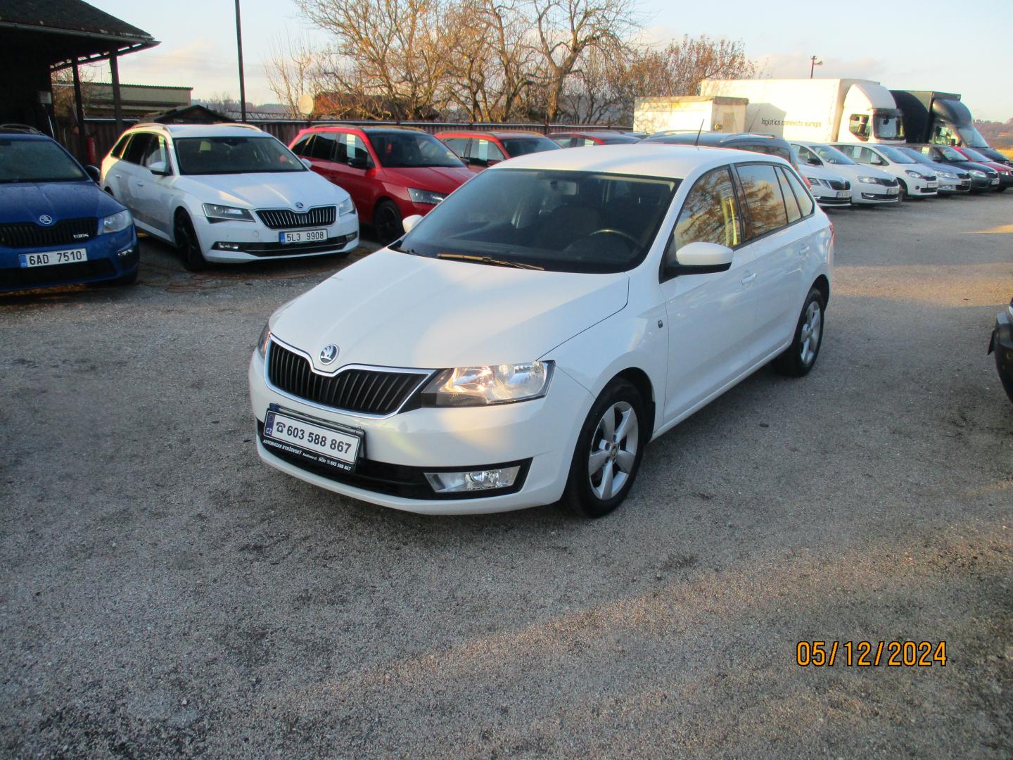 Škoda Rapid 1,6 TDi pravidelný servis