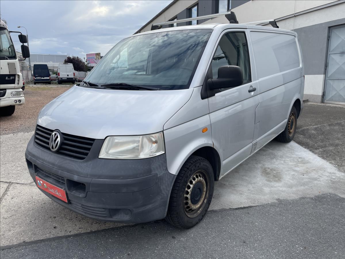 Volkswagen Transporter T5*1,9 TDI*3 místný*tažné*zahr