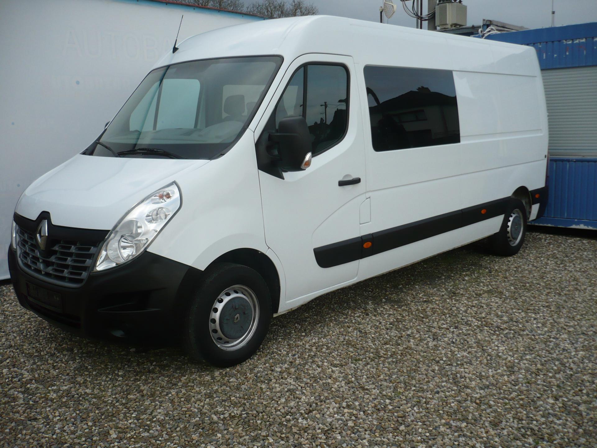 Renault Master 2.3DCI 92Kw DPH 6Míst L3H2 Kli