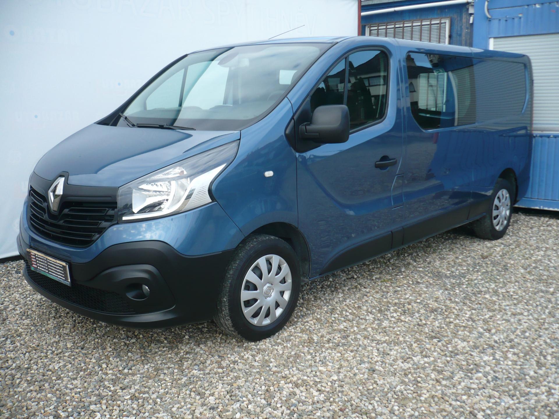 Renault Trafic 1.6DCI DPH ČR Long Klima