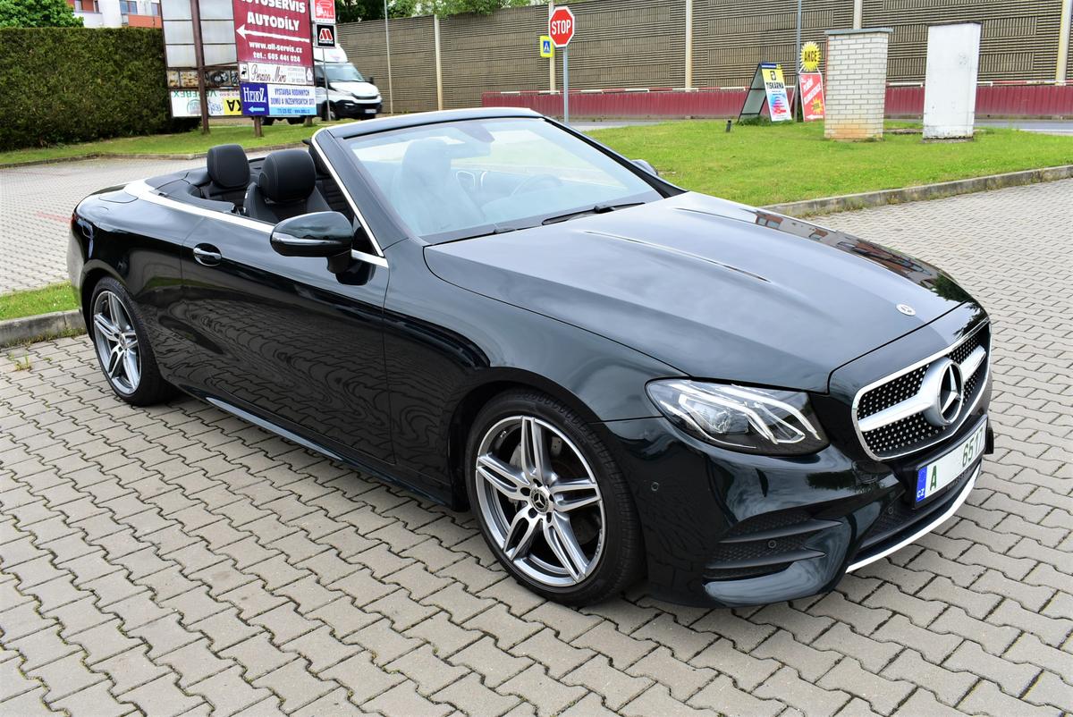 Mercedes-Benz Třídy E E220d AMG Cabrio,LED ,Airscraf