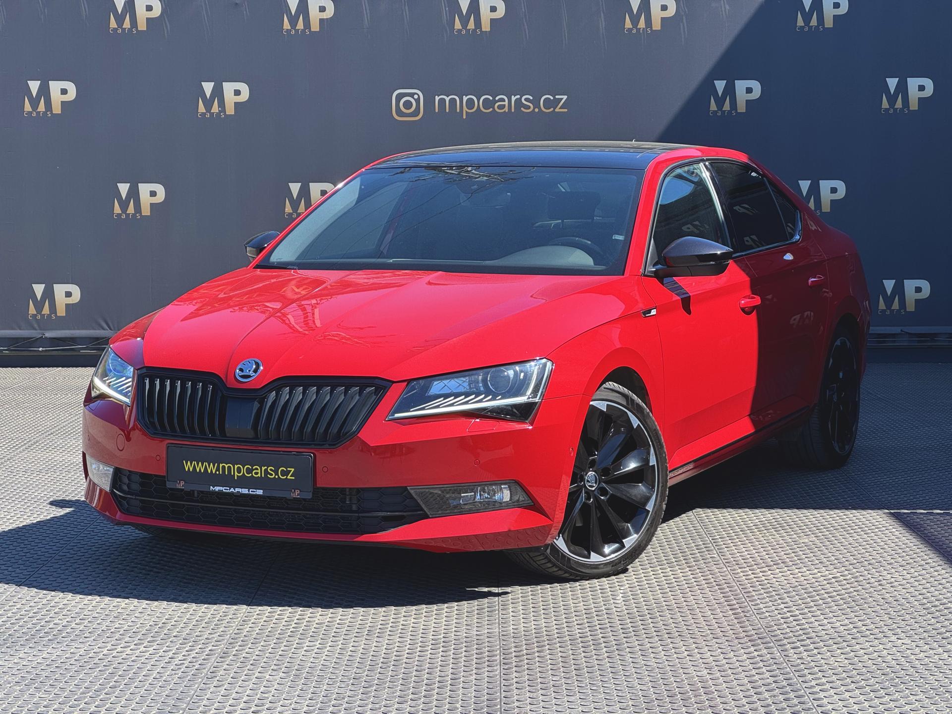 Škoda Superb 2.0TDi DSG 4X4 Sportline, PANO