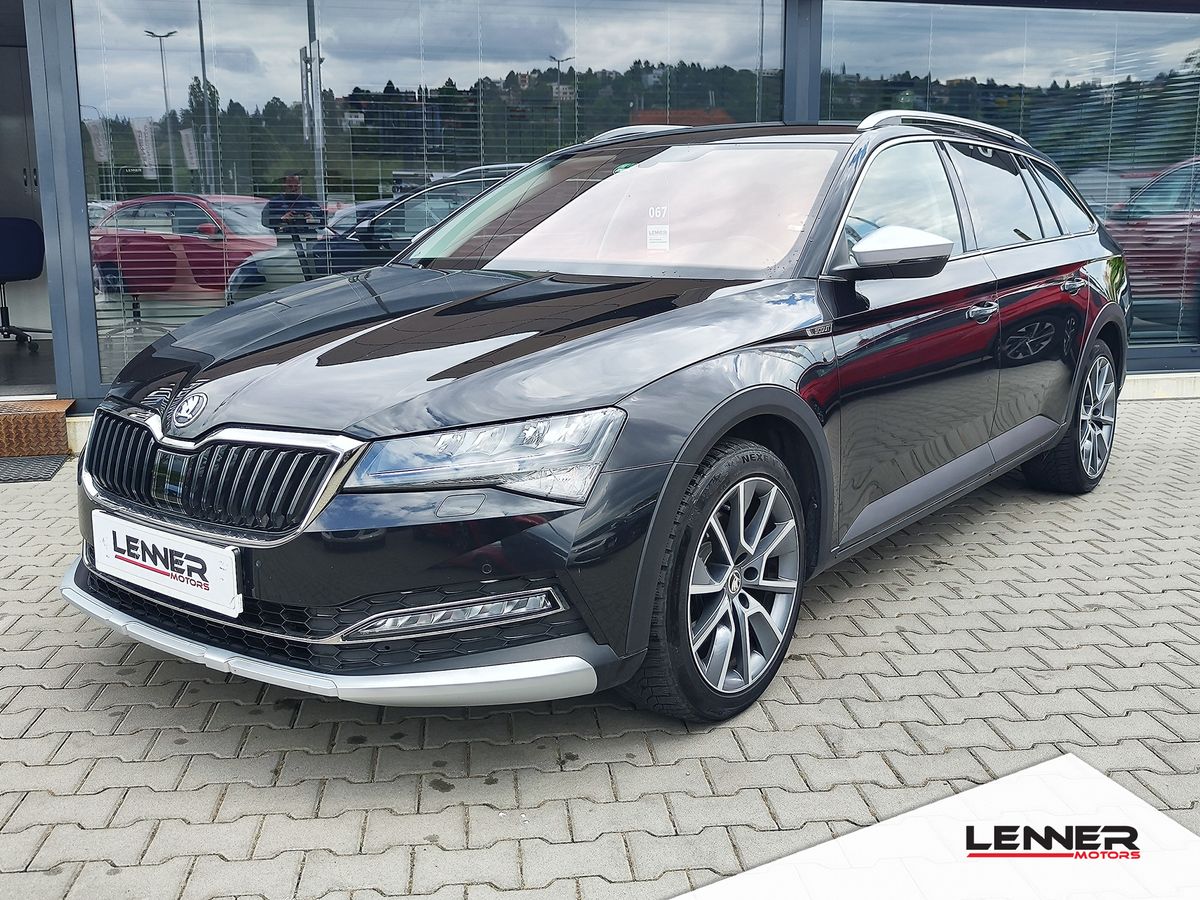 Škoda Superb 2.0 TDi/147kW Scout DSG 4x4