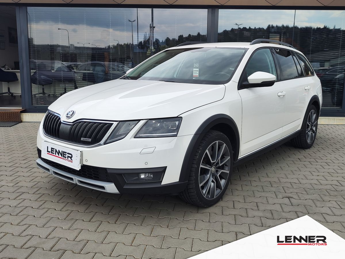 Škoda Octavia 2.0 TDi/135kW Scout 4x4 DSG