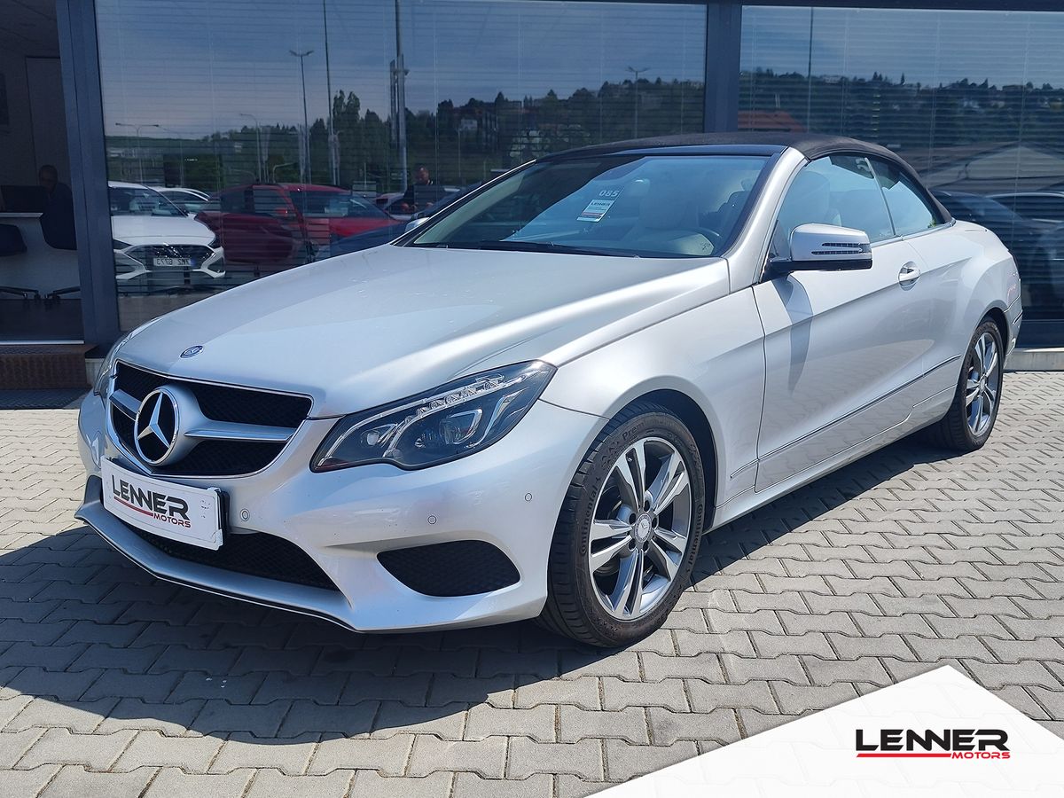 Mercedes-Benz Třídy E 220d/125kW Cabrio