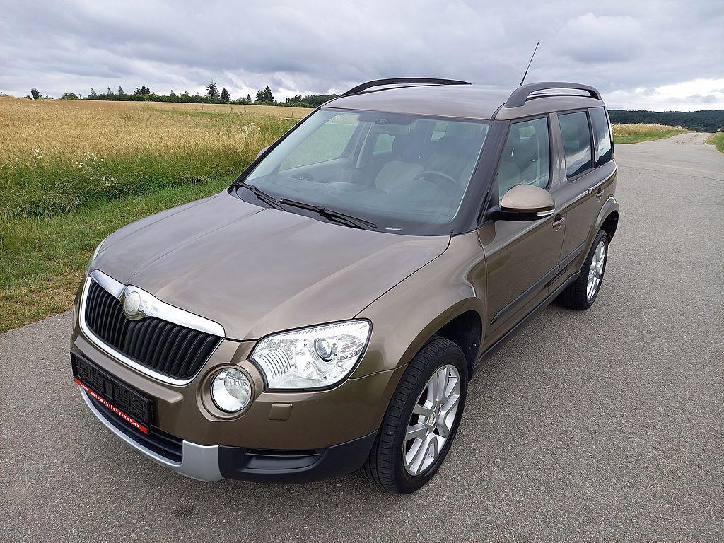 Škoda Yeti 2.0TDi 4x4-digiklima-xenony