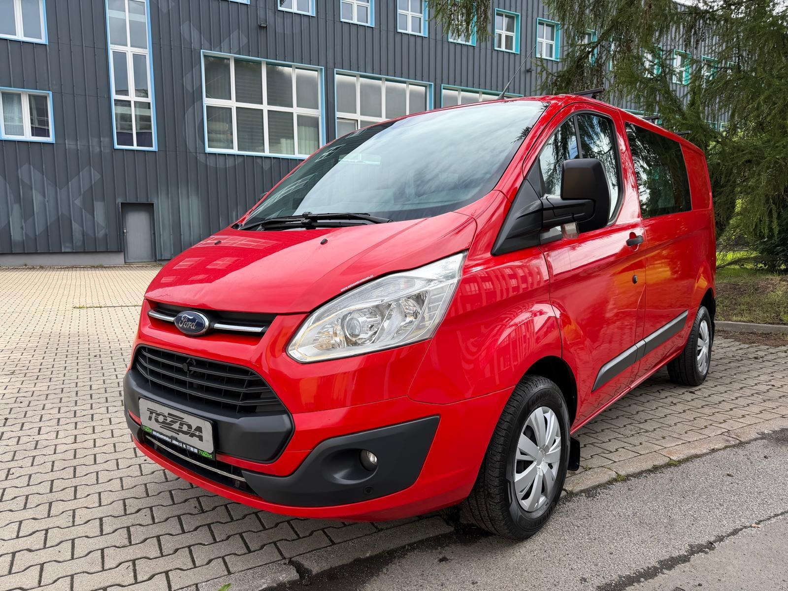 Ford Transit Custom 2,0 TDCi / 6-místné / 96 kW /