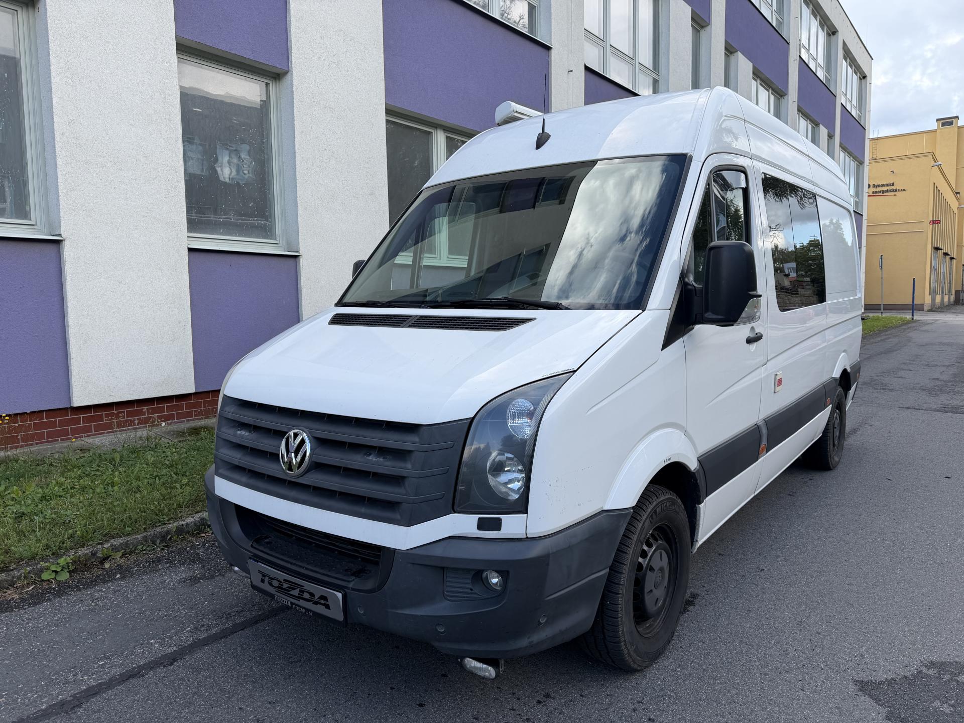 Volkswagen Crafter 2,0 TDI OBYTNÁ ZÁSTAVBA