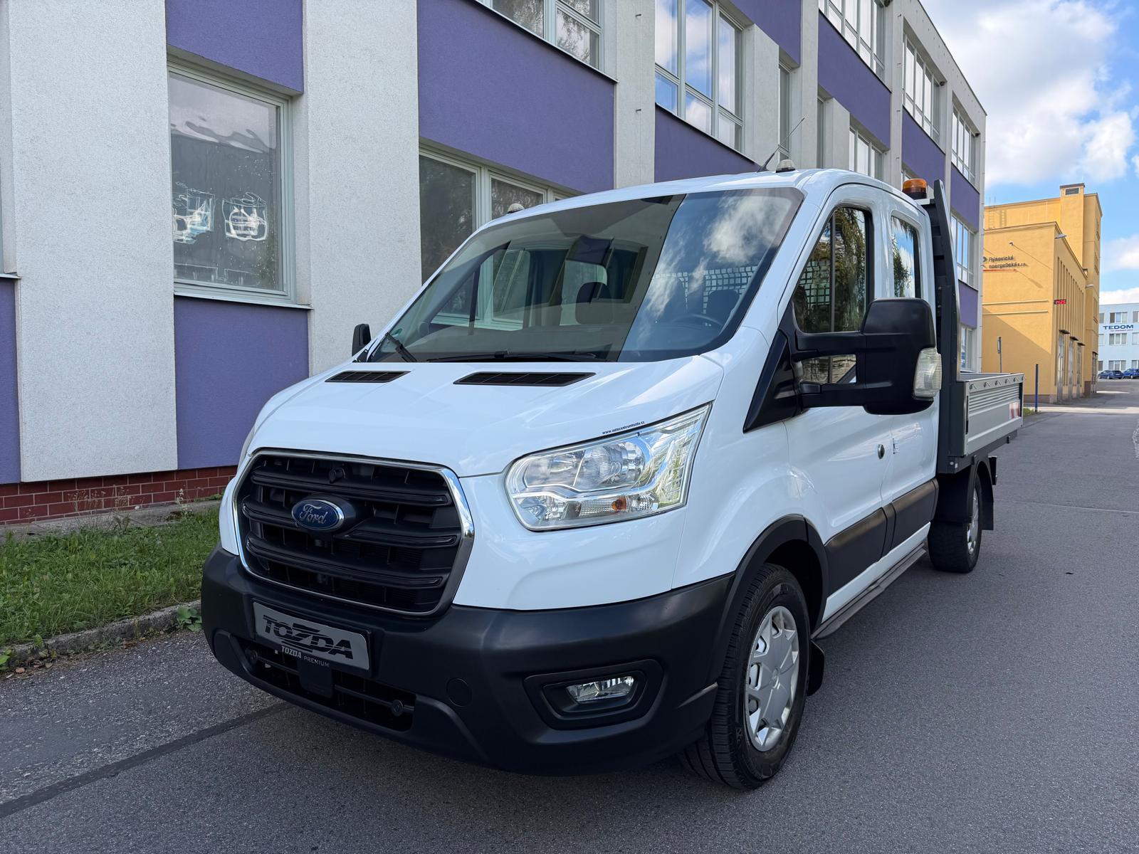 Ford Transit 2,0 TDCi / 7-místný / valník /