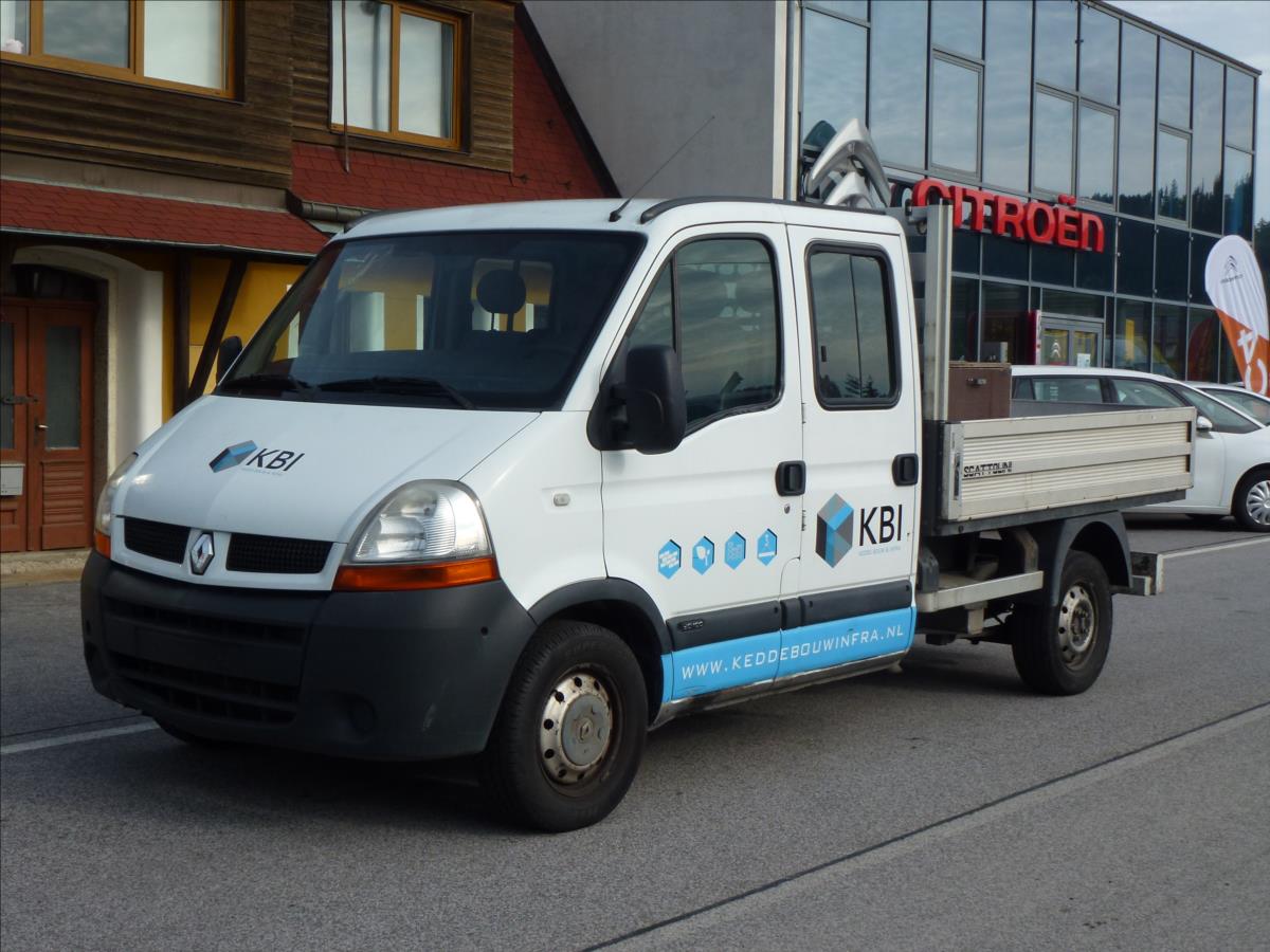 Renault Master 2,5 DCI 6míst Dvojkabina
