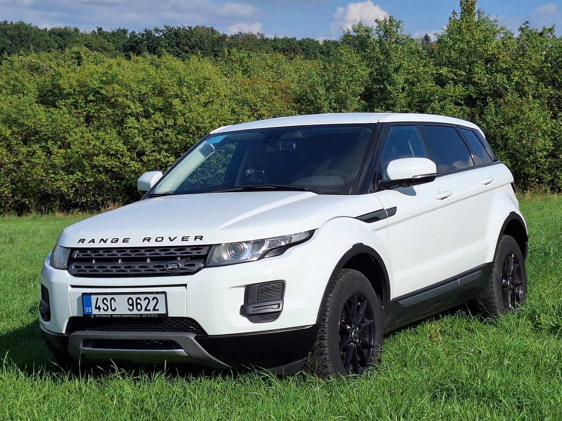 Land Rover Range Rover Evoque 2,2 TD4 v kůži multif. volant