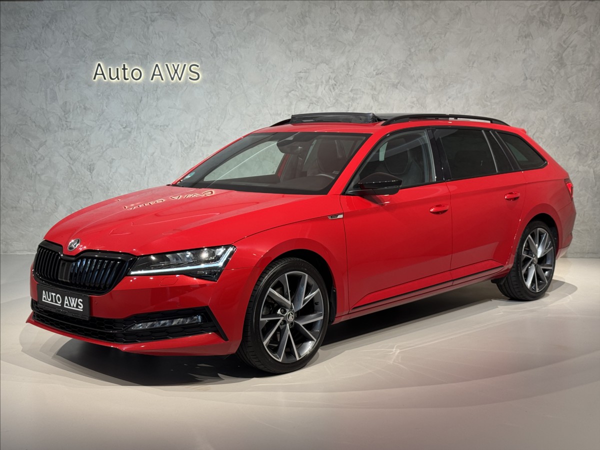 Škoda Superb 2,0 TDi DSG 4x4 Sportline LED
