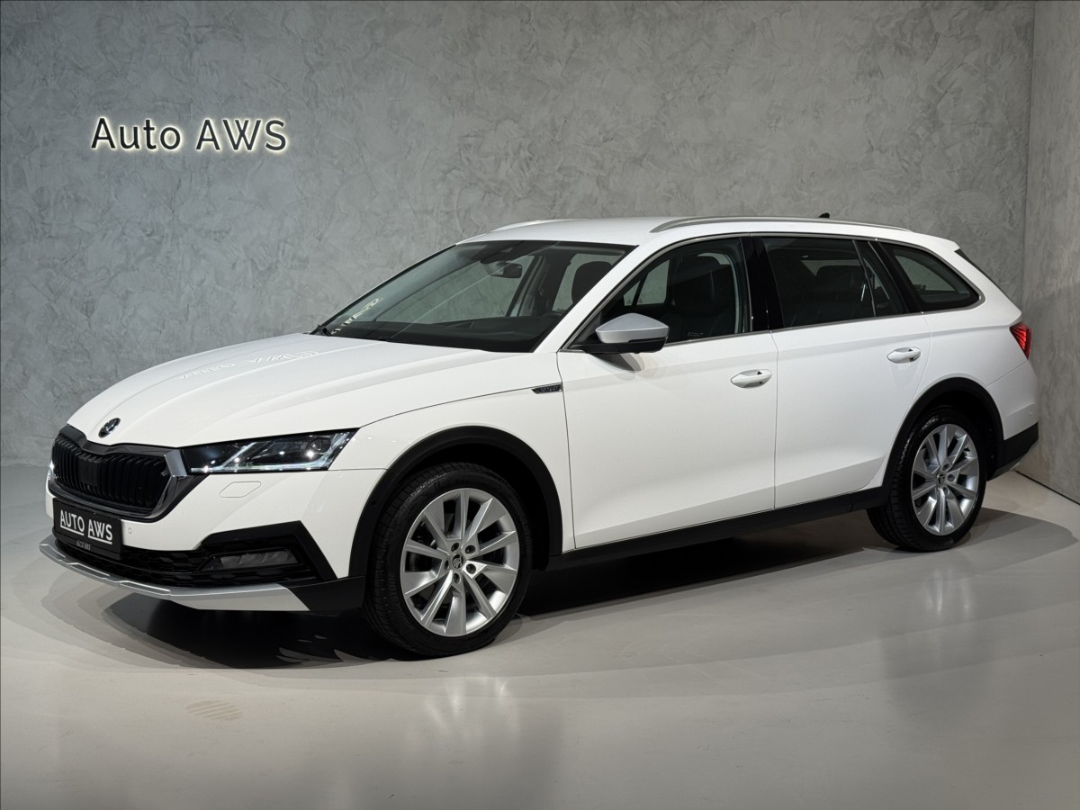 Škoda Octavia 2,0 TDi DSG 4x4 Scout Assist