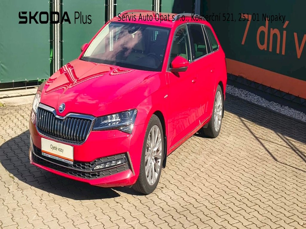Škoda Superb L&K 2.0TSI 200KW DSG 4x4 TAŽNÉ