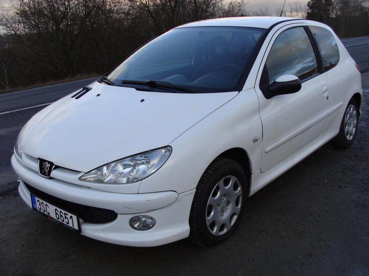 Peugeot 206 1.4 HDi, Koupeno v ČR