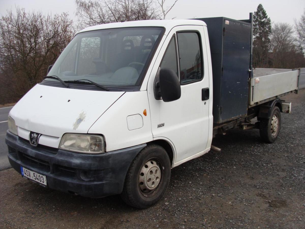 Peugeot Boxer 2.8 HDi, Sklápěč