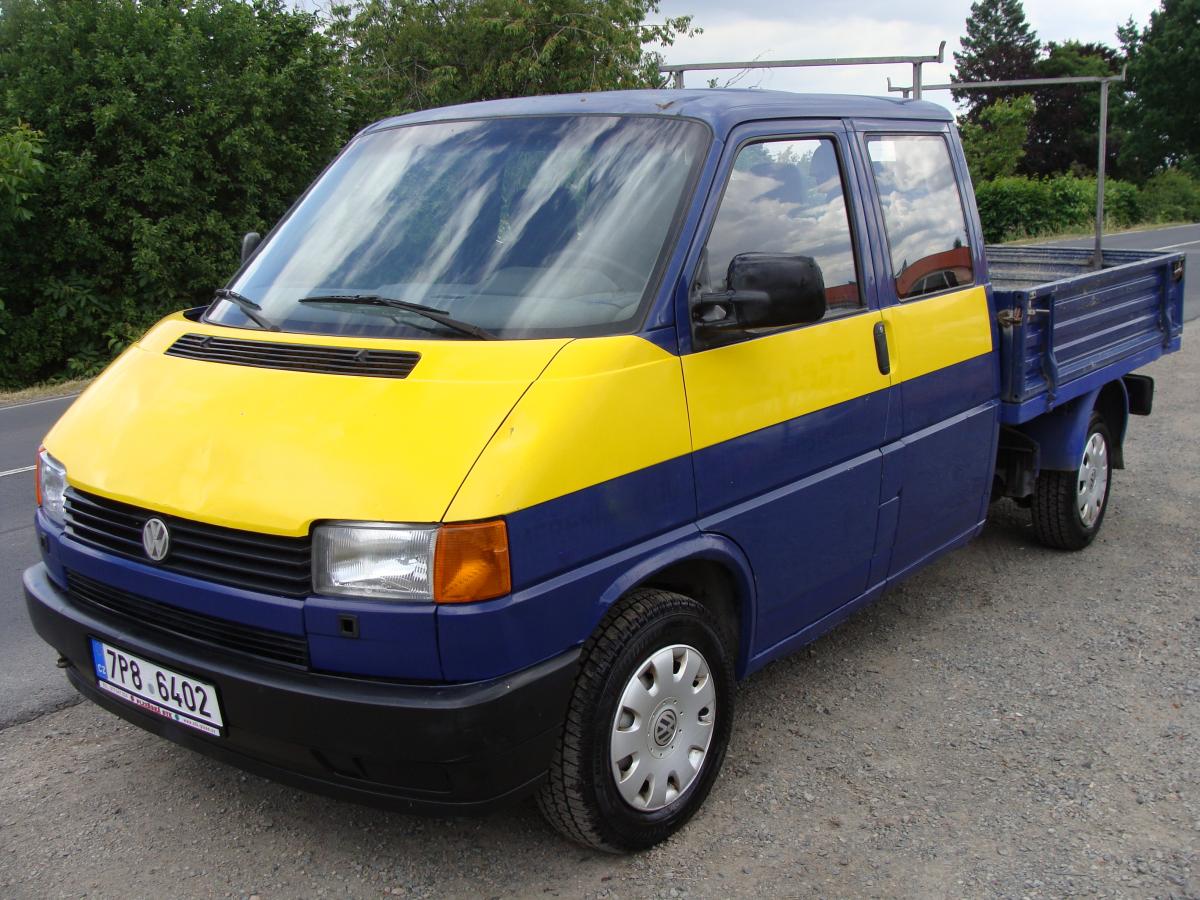 Volkswagen Transporter 2.4 D, nová stk, zaplacená eko
