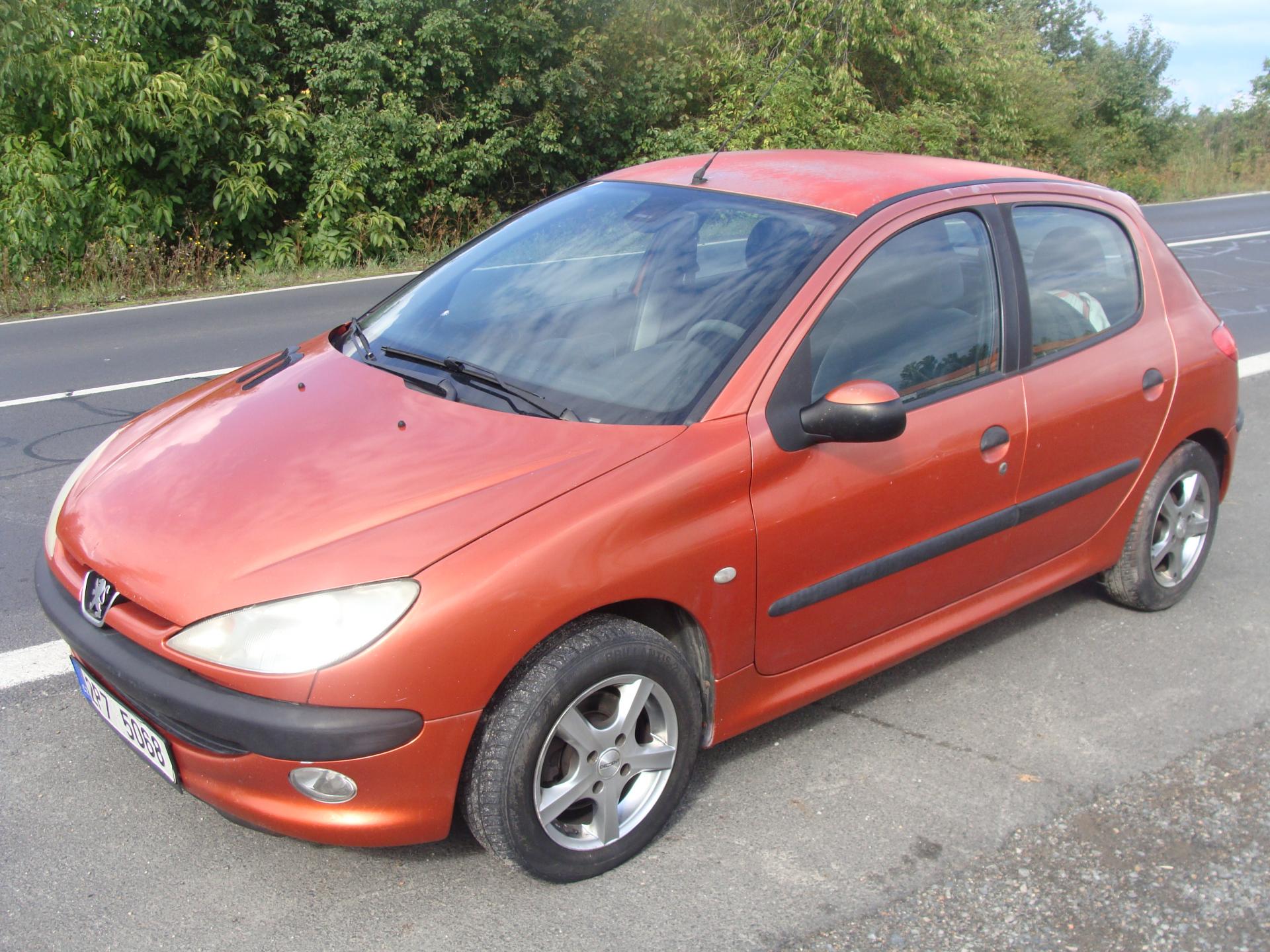 Peugeot 206 2.0 HDi, 66 kW, klima, alu