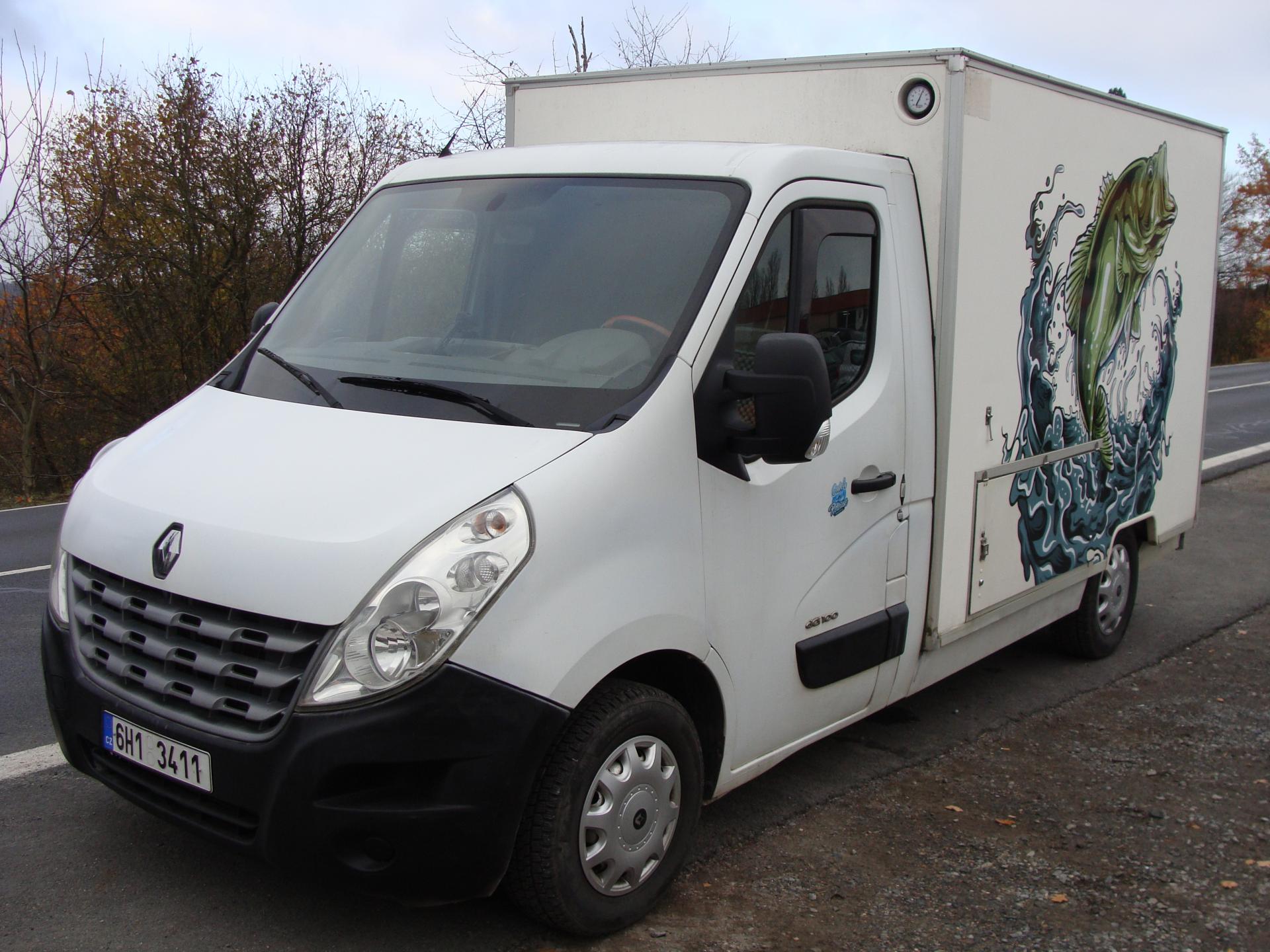 Renault 2.3 DCi, 74 kW, obyt.vestavba